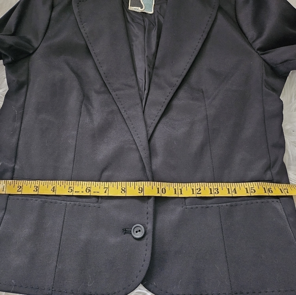 Diesel black jacket with shoulder studs NWT - Picture 9 of 12